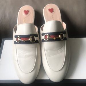 Gucci Princetown mules.